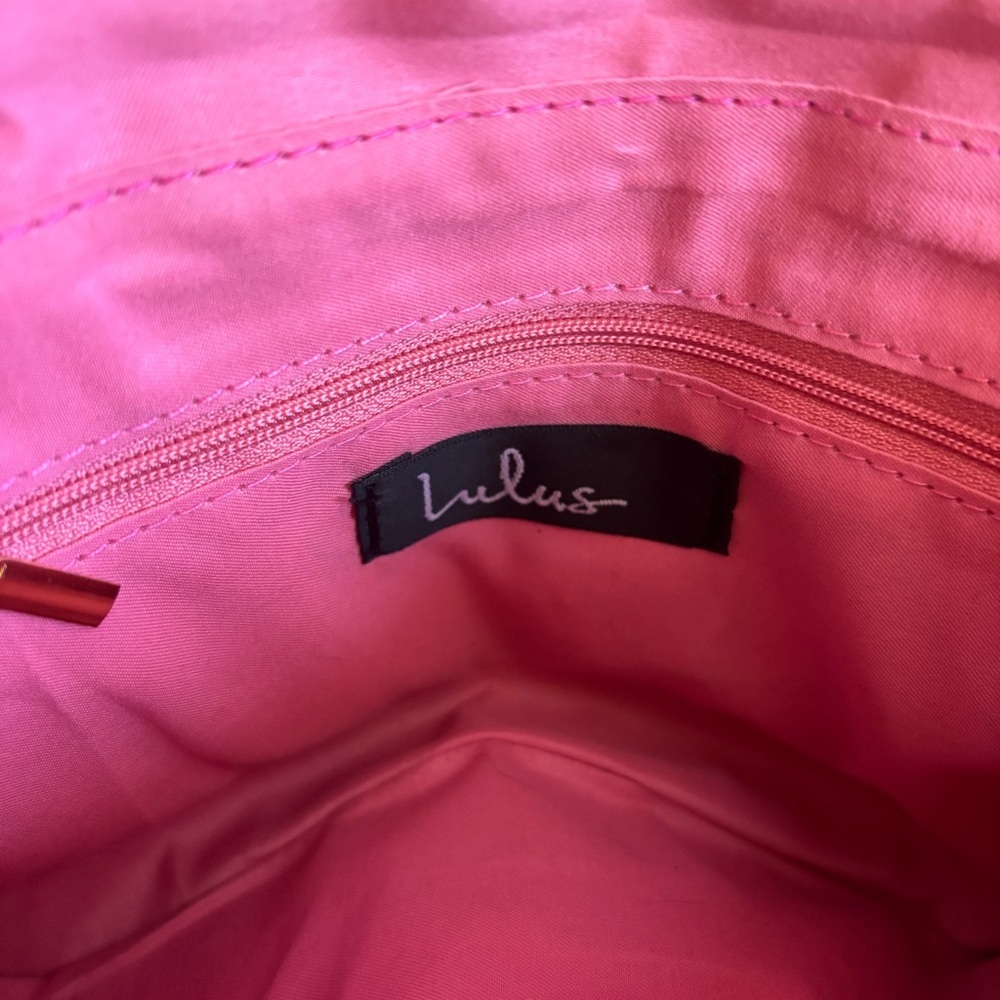 Lulus Rose Gold Metallic Clutch​ - Picture 4 of 4